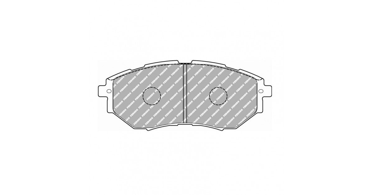Placute Frana Fata Ferodo Racing DS2500 pentru Subaru Forester 2.0 Xt 03.13 Etrier Akebono