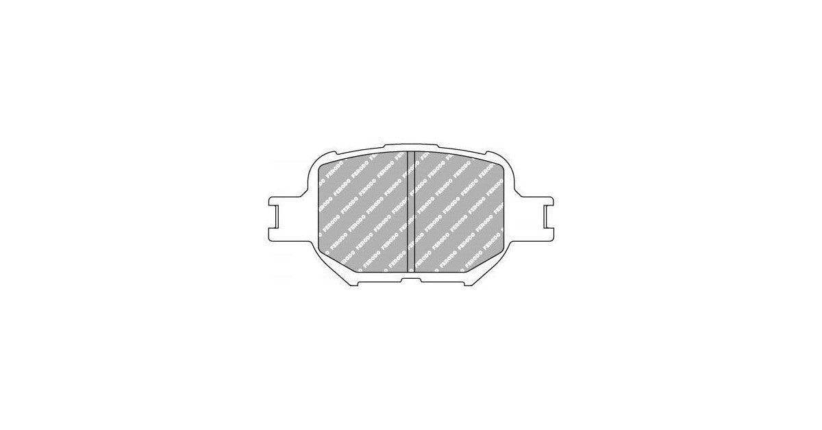 Placute Frana Fata Ferodo Racing DS2500 pentru Toyota Celica 1.8 Vvti 16V 11.99 Etrier Akebono