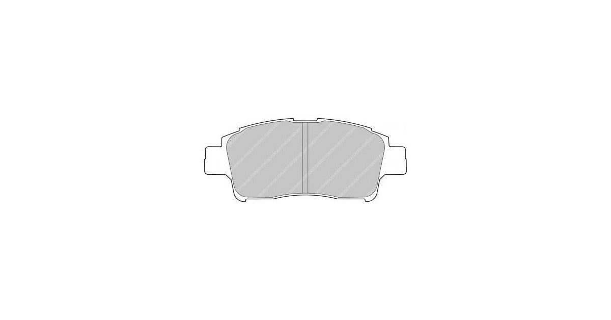 Placute Frana Fata Ferodo Racing DS2500 pentru Toyota Vios 1.3 Vvti (AXP41_) 07.02 - 01.08 Etrier Akebono