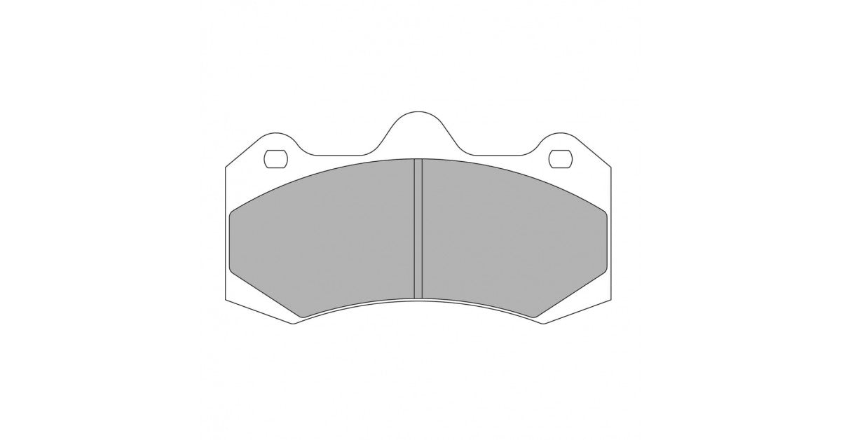 Placute Frana Ferodo Racing DS2500 FRP3114H