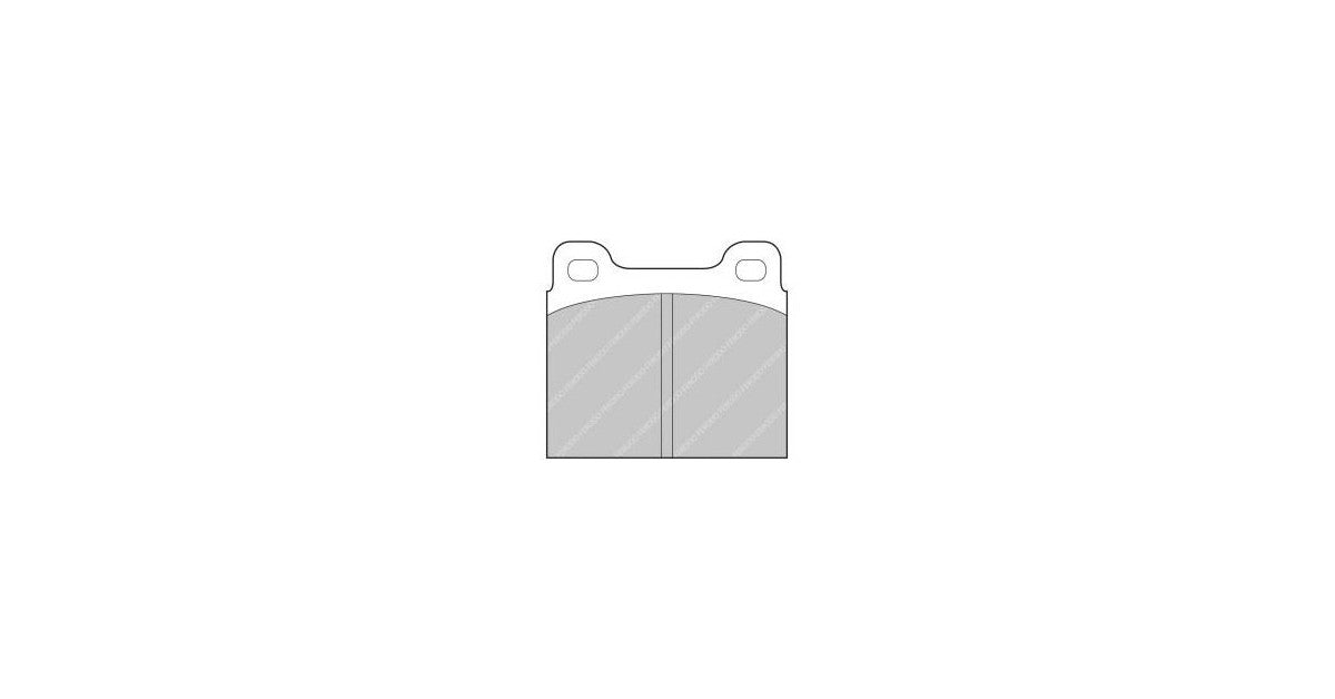 Placute Frana Spate Ferodo Racing DS2500 pentru Alfa Romeo 6 2.5 01.79 - 12.87 Etrier ATE