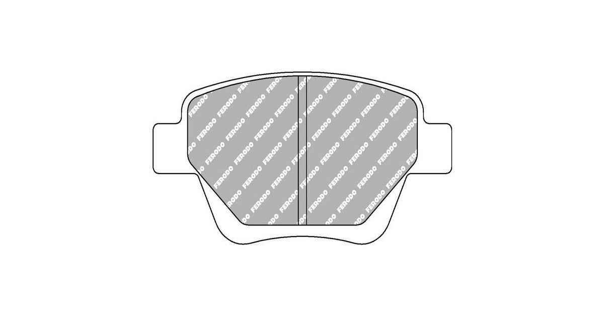 Placute Frana Spate Ferodo Racing DS2500 pentru Audi A3 1.8 TFSI Quattro 07.08 - 08.12 Etrier Bosch