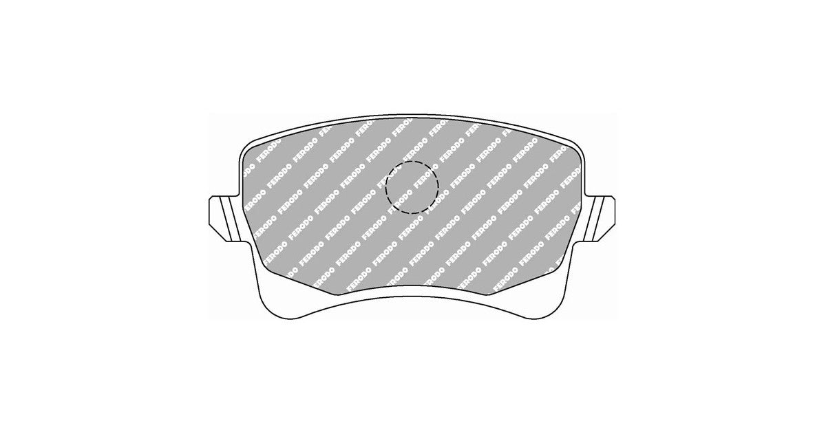 Placute Frana Spate Ferodo Racing DS2500 pentru Audi A4 1.8 TFSI 11.07 Etrier LUCAS / TRW