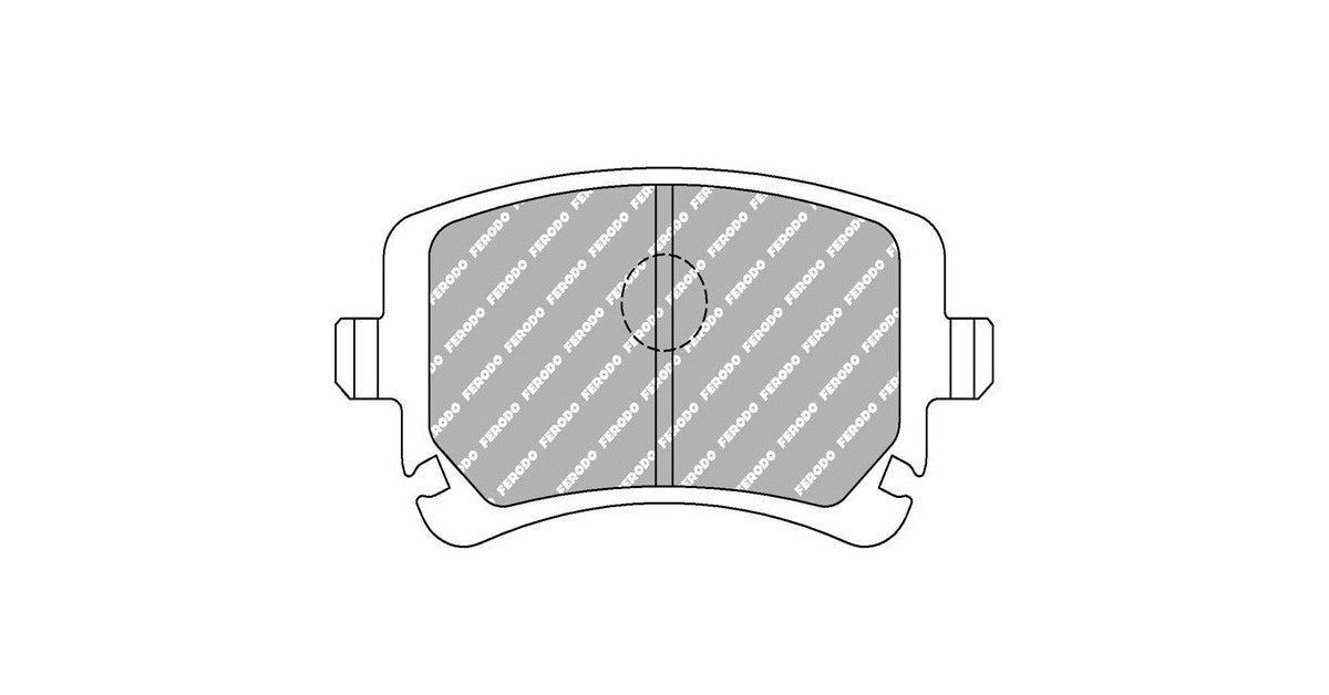 Placute Frana Spate Ferodo Racing DS2500 pentru Audi A4 3.0 I V6 04.02 - 12.05 Etrier LUCAS / TRW