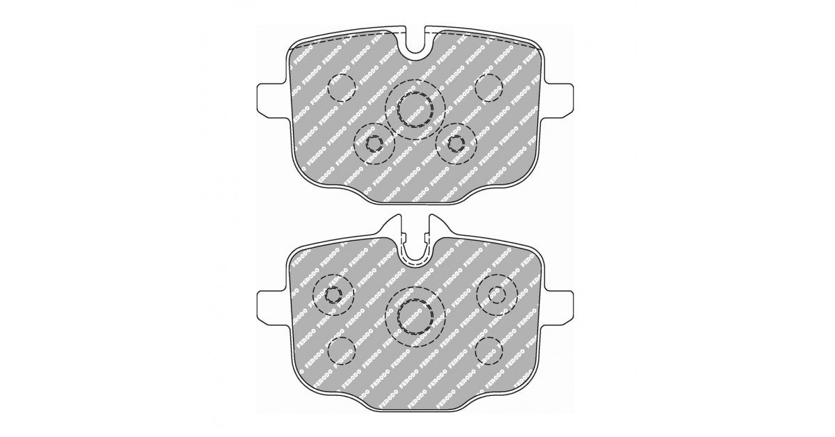 Placute Frana Spate Ferodo Racing DS2500 pentru Bmw 5 Series 530 D 01.09 - 08.11 Etrier LUCAS / TRW