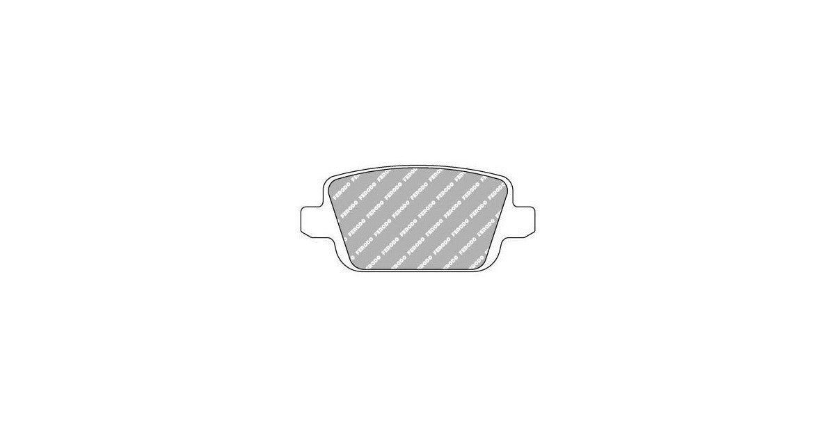 Placute Frana Spate Ferodo Racing DS2500 pentru Ford Focus 2.5 RS 01.09 Etrier LUCAS / TRW