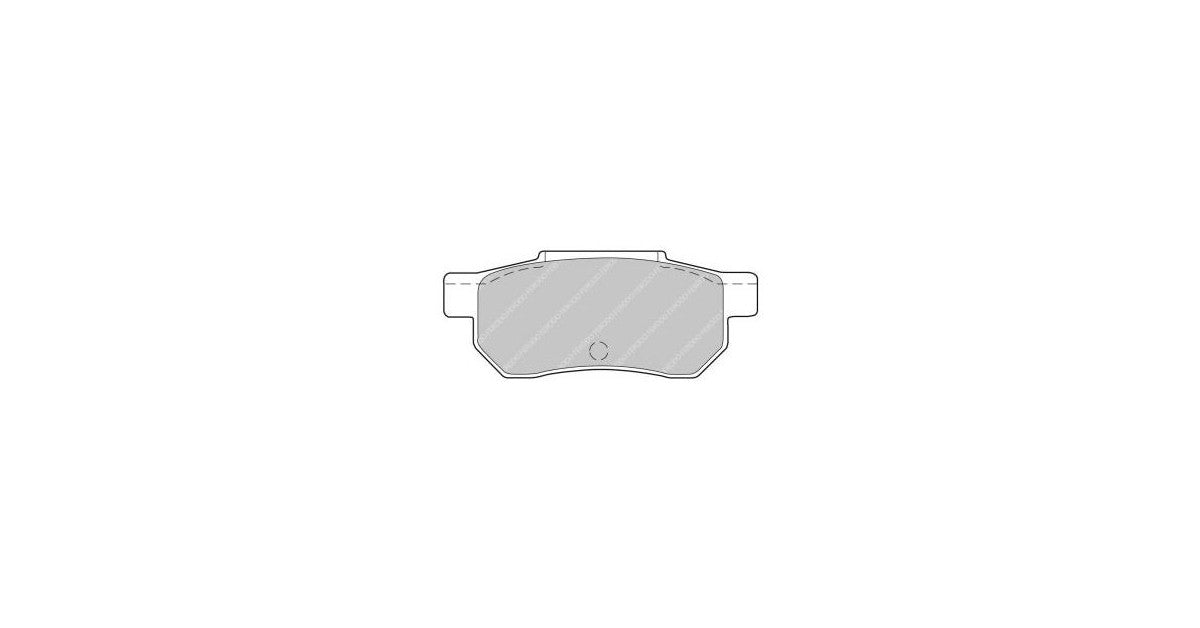 Placute Frana Spate Ferodo Racing DS2500 pentru Honda Accord 2.2 16V 09.89 - 12.91 Etrier Akebono