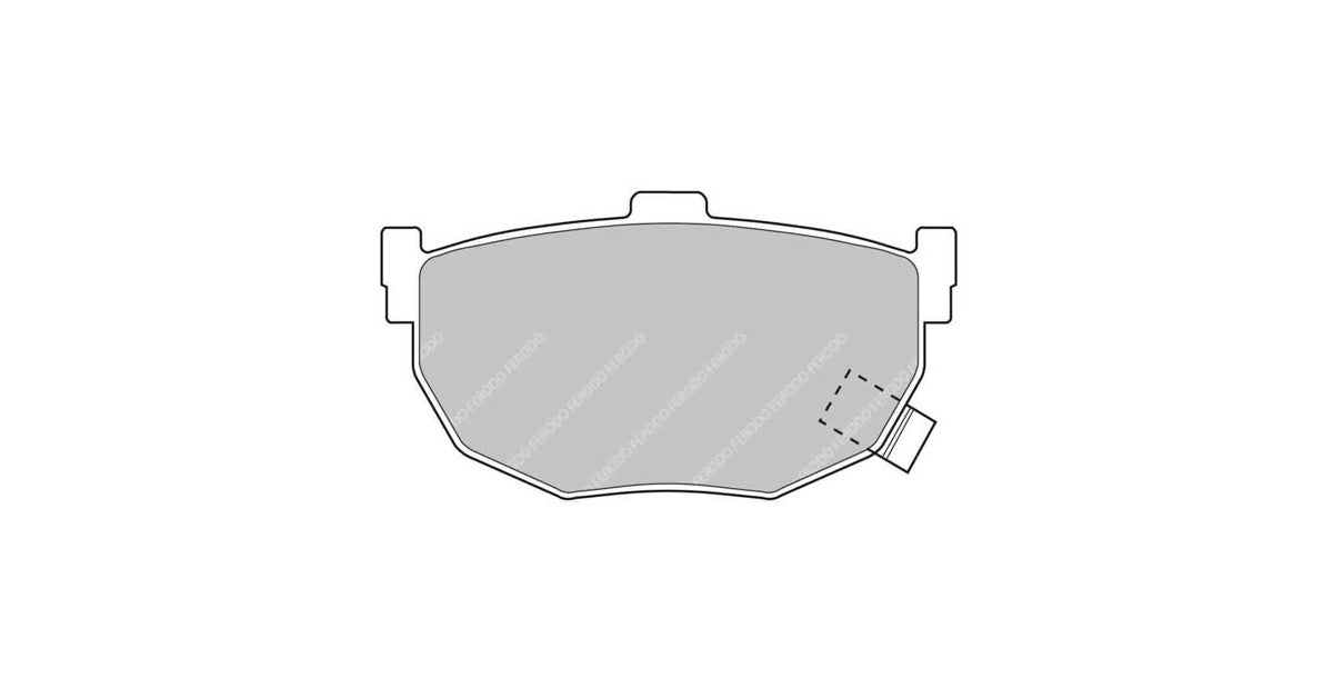 Placute Frana Spate Ferodo Racing DS2500 pentru Hyundai Coupe 1.6 Kg 16V 01.96 Etrier Sumitomo
