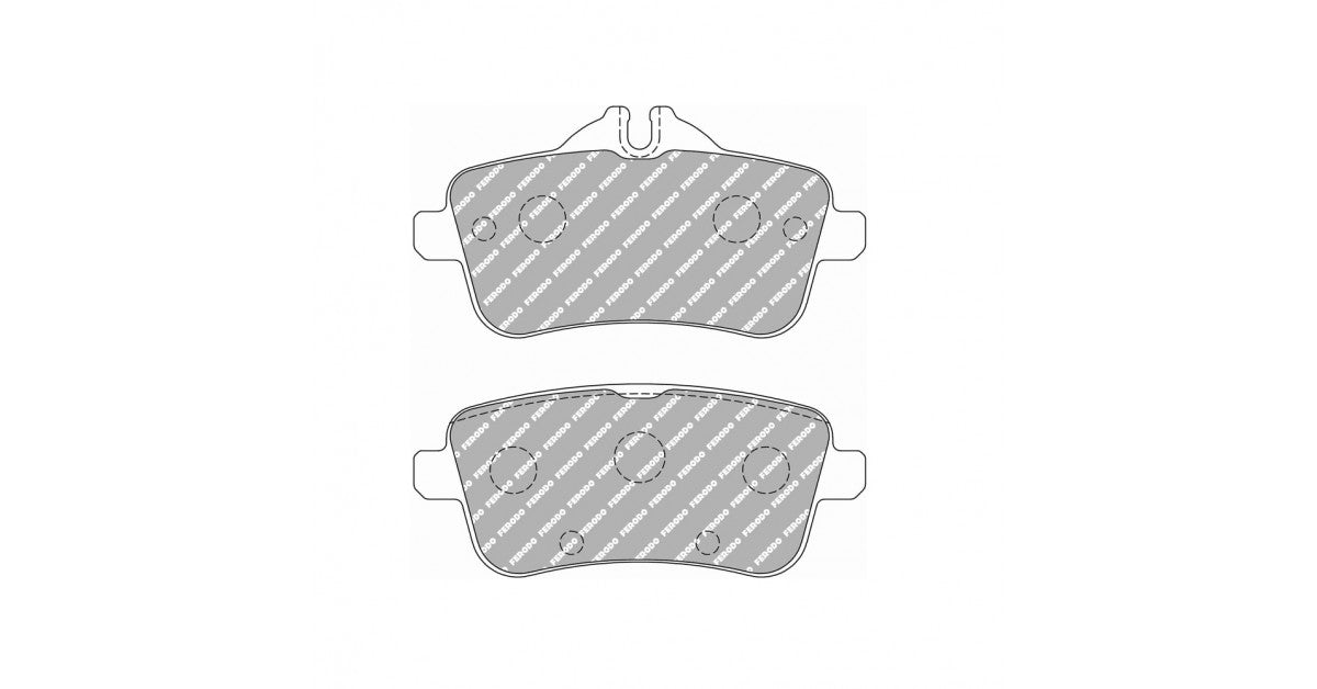 Placute Frana Spate Ferodo Racing DS2500 pentru Mercedes A Class A 45 Amg 4 Matic (176.052) 06.13 - 06.15 Etrier LUCAS / TRW