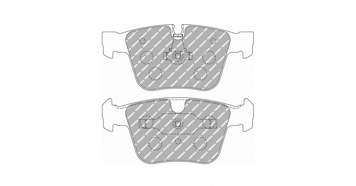 Placute Frana Spate Ferodo Racing DS2500 pentru Mercedes m Class Ml 63 Amg 4 Matic (164.177) 01.06 - 12.11 Etrier ATE
