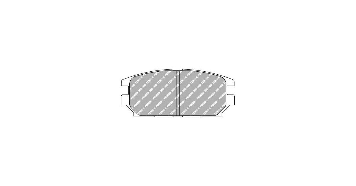 Placute Frana Spate Ferodo Racing DS2500 pentru Mitsubishi Lancer 2.0 Evo Iv 01.96 - 12.96 Etrier Akebono