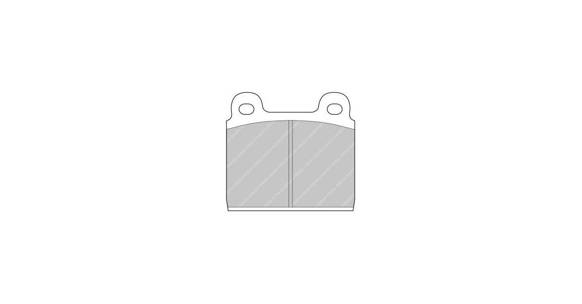 Placute Frana Fata Ferodo Racing DS3000 pentru Alfa Romeo 1750 1.7 Gt 01.68 - 05.72 Etrier ATE