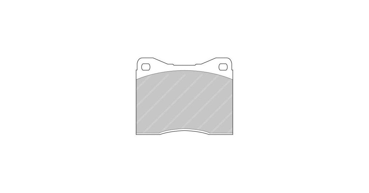 Placute Frana Fata Ferodo Racing DS3000 pentru Bmw 2500 2500 Cs Automatic 01.68 - 12.76 Etrier ATE