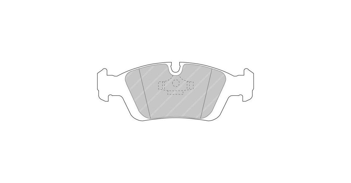 Placute Frana Fata Ferodo Racing DS3000 pentru Bmw 3 Series 316I 09.90 - 12.98 Etrier ATE