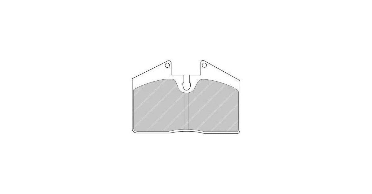 Placute Frana Fata Ferodo Racing DS3000 pentru Ferrari 348 3.4 Tbts 32V 01.90 - 09.94 Etrier ATE
