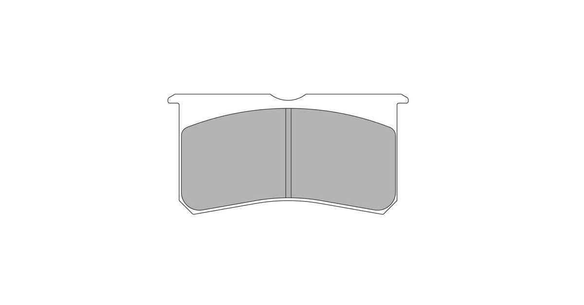 Placute Frana Fata Ferodo Racing DS3000 pentru Ford Fiesta R2 (asphalt) 10.09 Etrier AP Racing