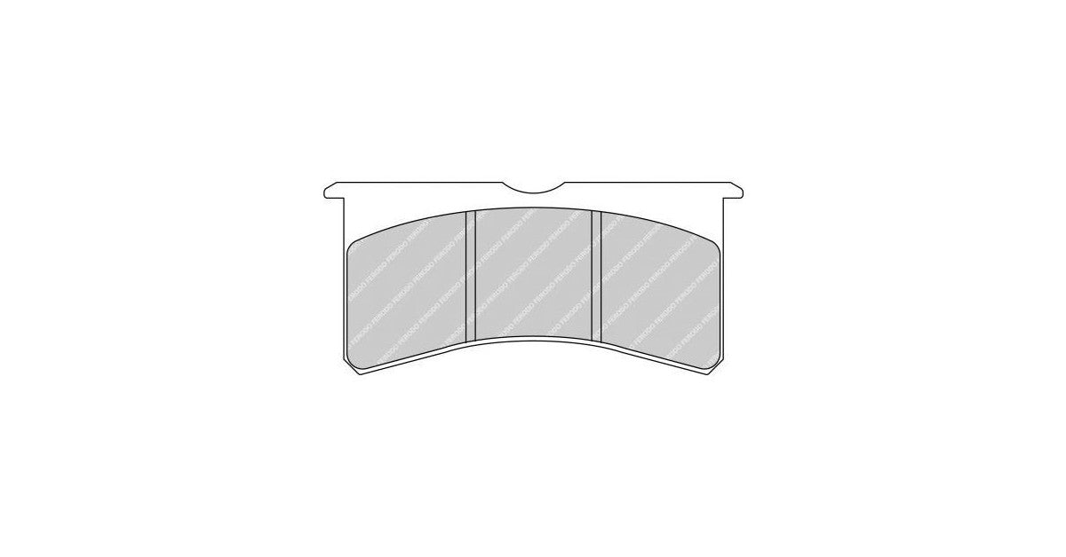Placute Frana Fata Ferodo Racing DS3000 pentru Ford Fiesta R2 (gravel) 10.09 Etrier AP Racing