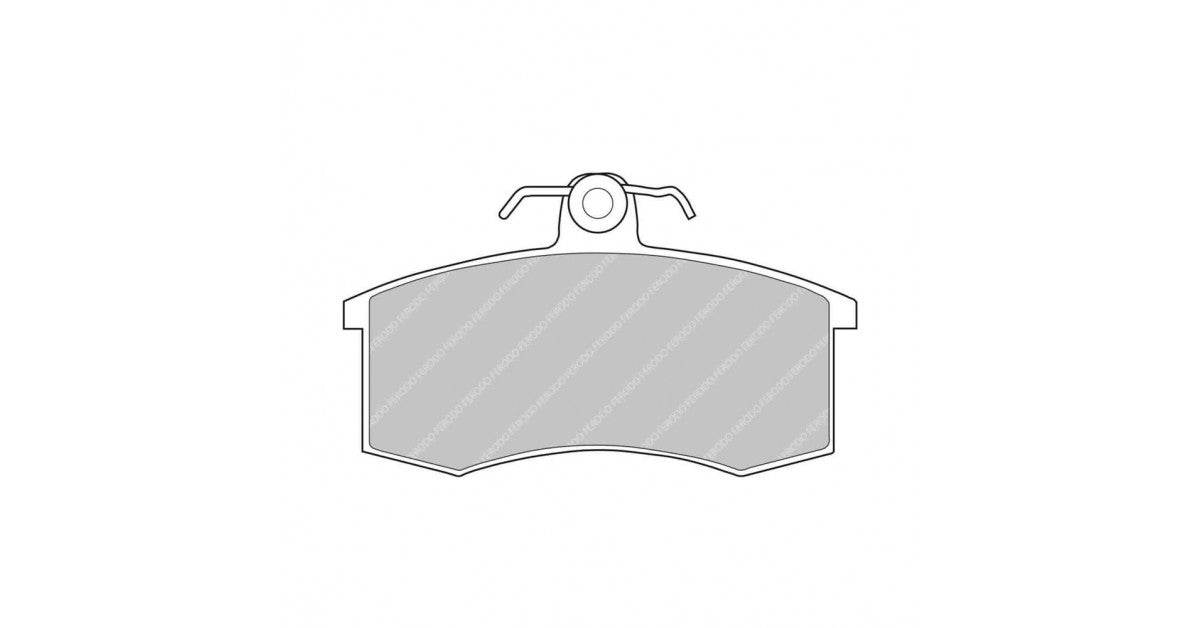 Placute Frana Fata Ferodo Racing DS3000 pentru Lada Forma 1.1 07.91 Etrier LUCAS / TRW