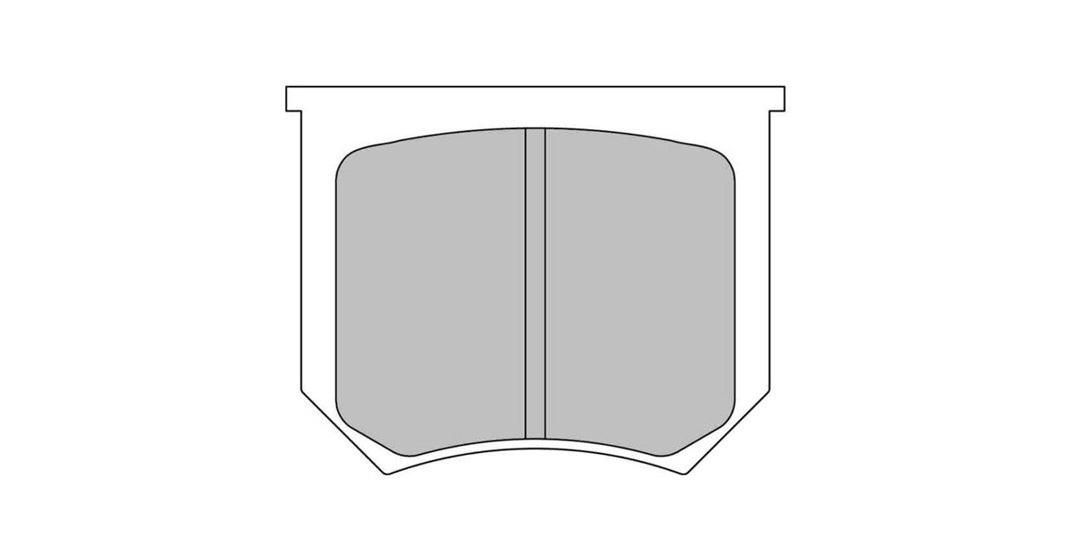 Placute Frana Fata Ferodo Racing DS3000 pentru Lotus 23 1.3 01.62 - 12.66