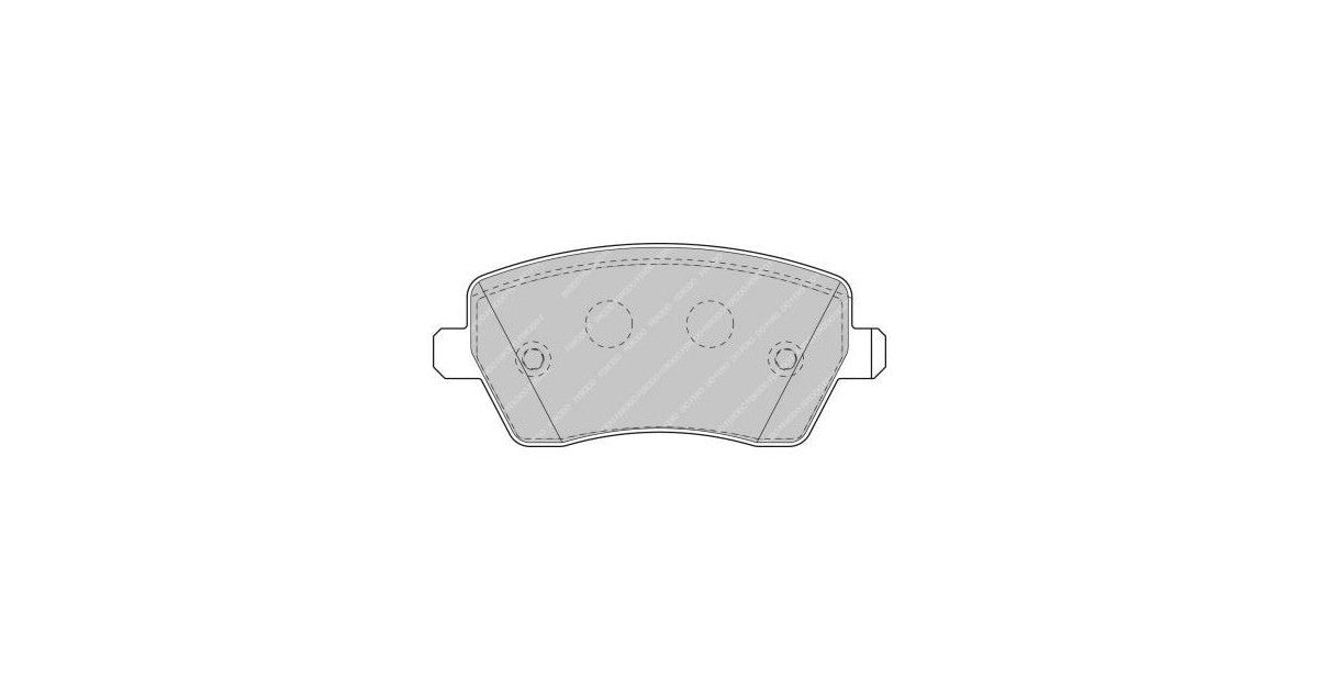 Placute Frana Fata Ferodo Racing DS3000 pentru Nissan Micra 1.2 I K12 16V 01.03 Etrier LUCAS / TRW