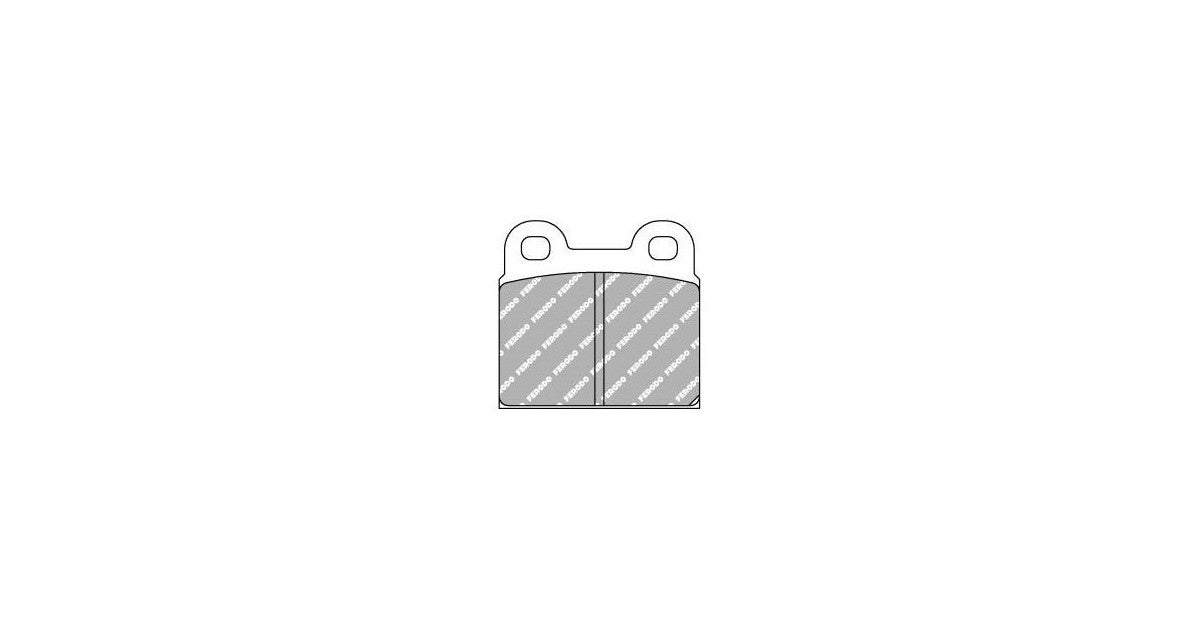 Placute Frana Spate Ferodo Racing DS3000 pentru Alfa Romeo 1750 1.7 Gt 01.68 - 05.72 Etrier ATE