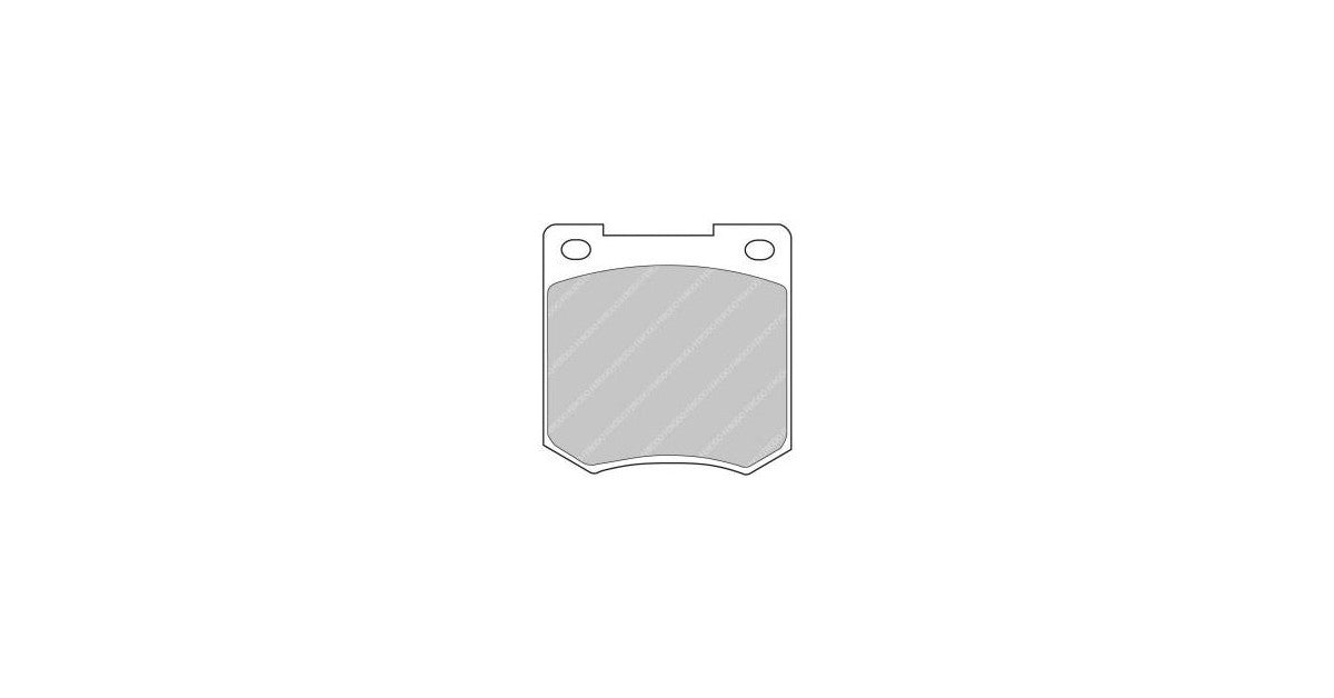 Placute Frana Spate Ferodo Racing DS3000 pentru Citroen Saxo 1.6 Kit Car Super 1600 01.97 Etrier LUCAS / TRW
