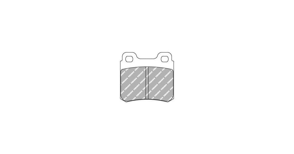 Placute Frana Spate Ferodo Racing DS3000 pentru Opel Astra 1.8 Gsi 16V 09.91 - 02.98 Etrier ATE