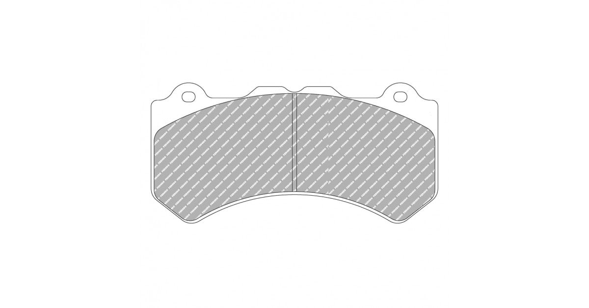 Placute Frana Fata Ferodo Racing DS Performance pentru Audi RS6 RS6 Quattro 04.08 - 08.10 Etrier BREMBO
