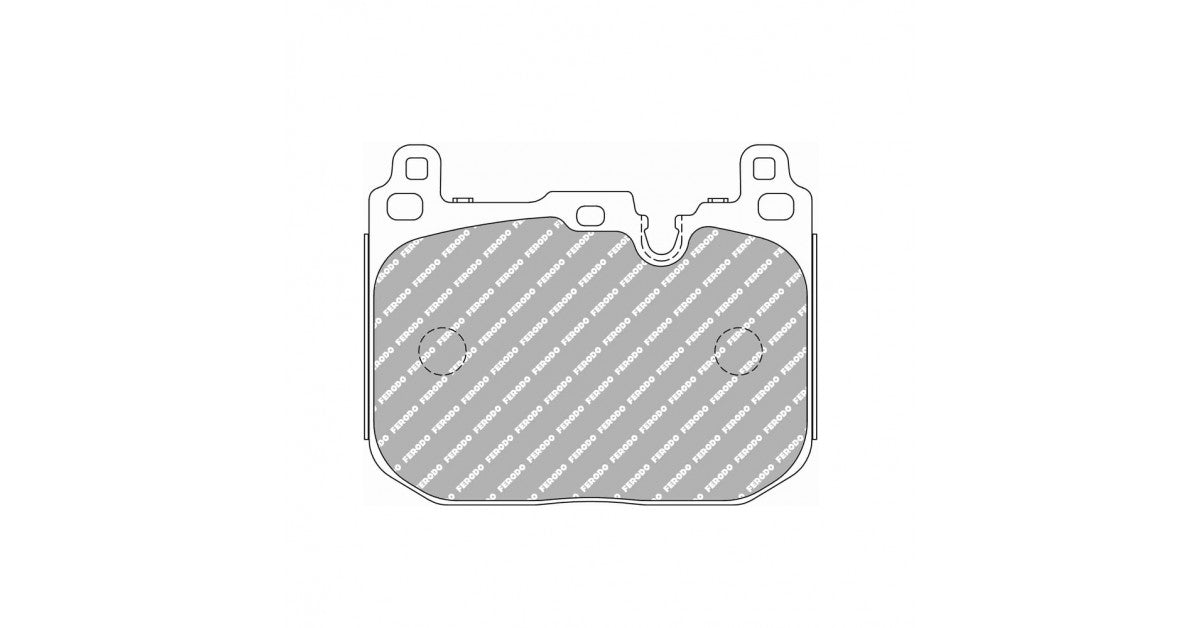 Placute Frana Fata Ferodo Racing DS Performance pentru Bmw 1 Series 114 D 10.12 Etrier BREMBO