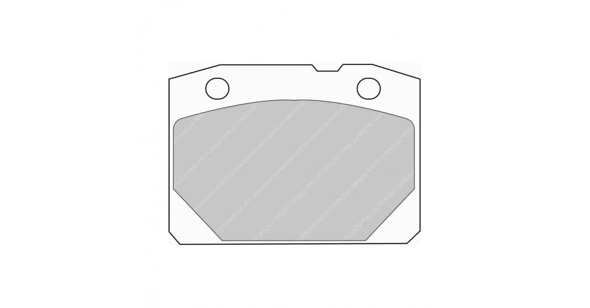 Placute Frana Fata Ferodo Racing DS Performance pentru Lada 1200 1600 1200 L / S 01.70 - 06.86 Etrier Bendix
