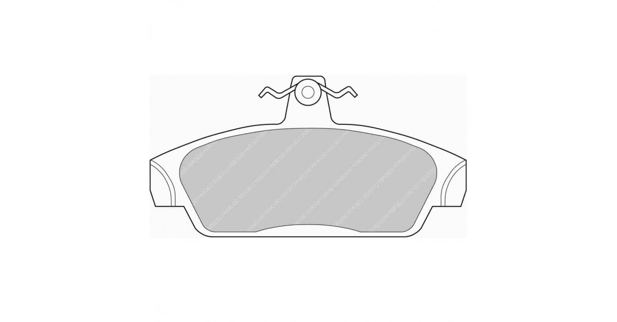 Placute Frana Fata Ferodo Racing DS Performance pentru Mg Mg Tf 115 03.02 Etrier LUCAS / TRW
