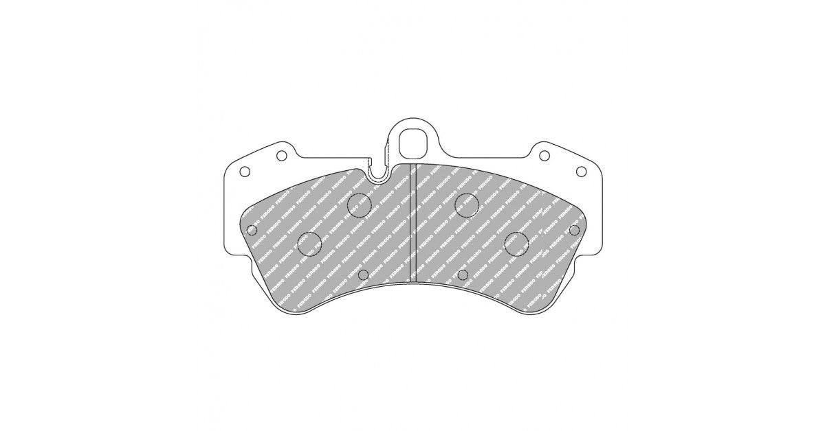 Placute Frana Fata Ferodo Racing DS Performance pentru Porsche Cayenne 3.0 TDI 02.09 Etrier BREMBO