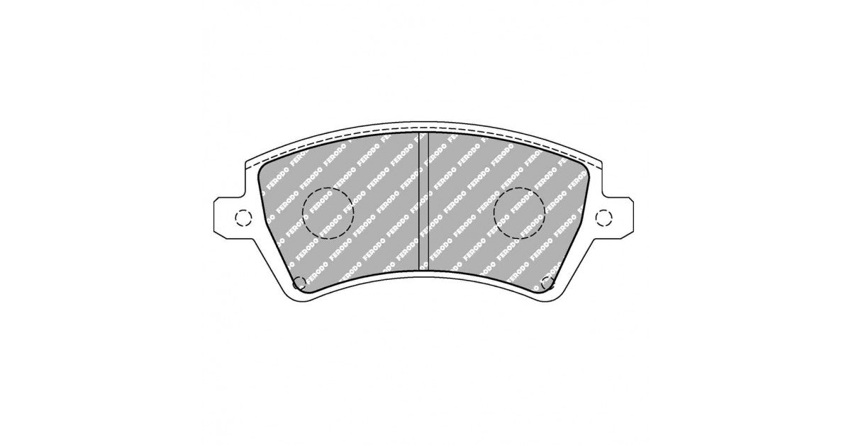 Placute Frana Fata Ferodo Racing DS Performance pentru Toyota Corolla 1.4 Vvti (E12U) 01.02 - 02.07 Etrier LUCAS / TRW