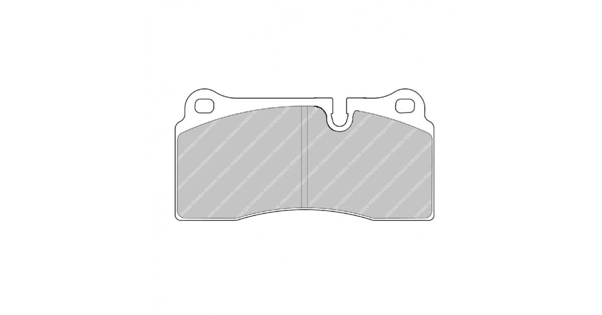 Placute Frana Spate Ferodo Racing DS Performance pentru Audi R8 4.2 Fsi Quattro 04.07 - 09.10 Etrier BREMBO