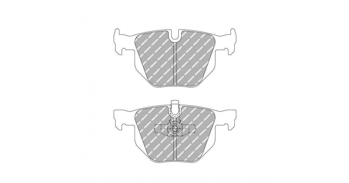 Placute Frana Spate Ferodo Racing DS Performance pentru Bmw 3 Series 320 D 09.05 - 12.11 Etrier LUCAS / TRW