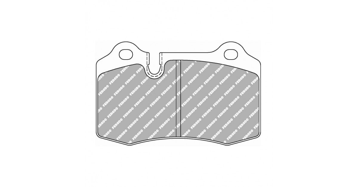 Placute Frana Spate Ferodo Racing DS Performance pentru Chrysler 300C 6.1 SRT8 06.05 - 11.12 Etrier BREMBO