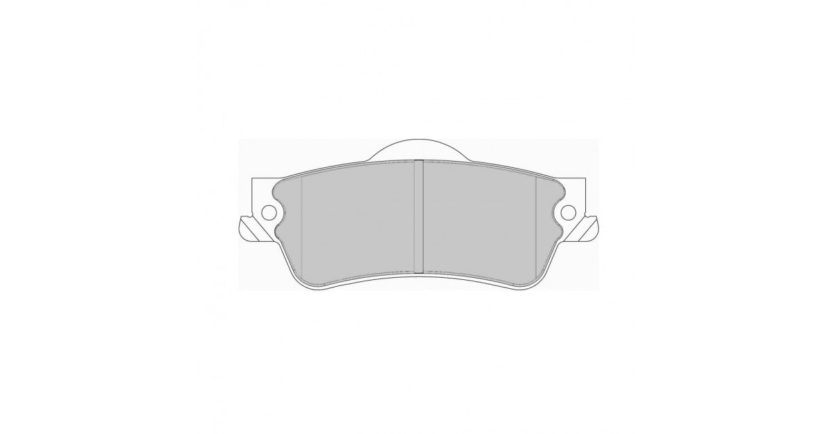 Placute Frana Spate Ferodo Racing DS Performance pentru Holden Commodore Ve 3.6 V6 6.0 V8 01.06
