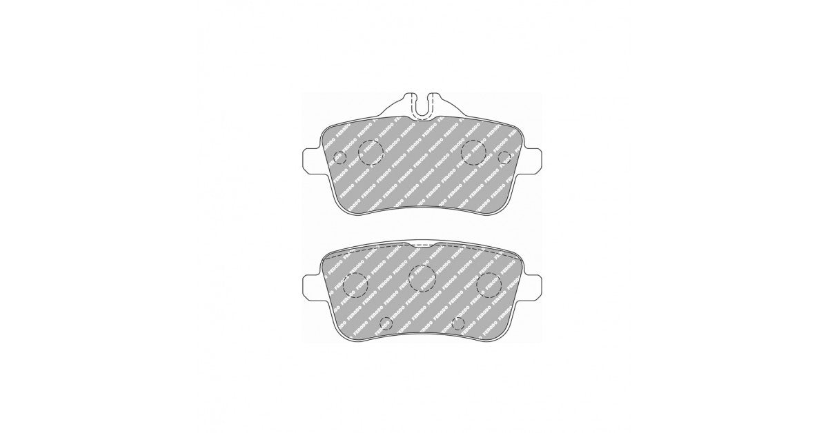 Placute Frana Spate Ferodo Racing DS Performance pentru Mercedes A Class A 45 Amg 4 Matic (176.052) 06.13 - 06.15 Etrier LUCAS / TRW