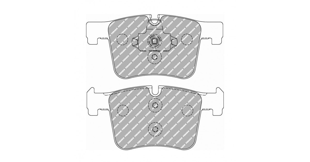 Placute Frana Ferodo Racing DS Performance Fata pentru Bmw 1 Series 118 D 03.15 Etrier Bosch
