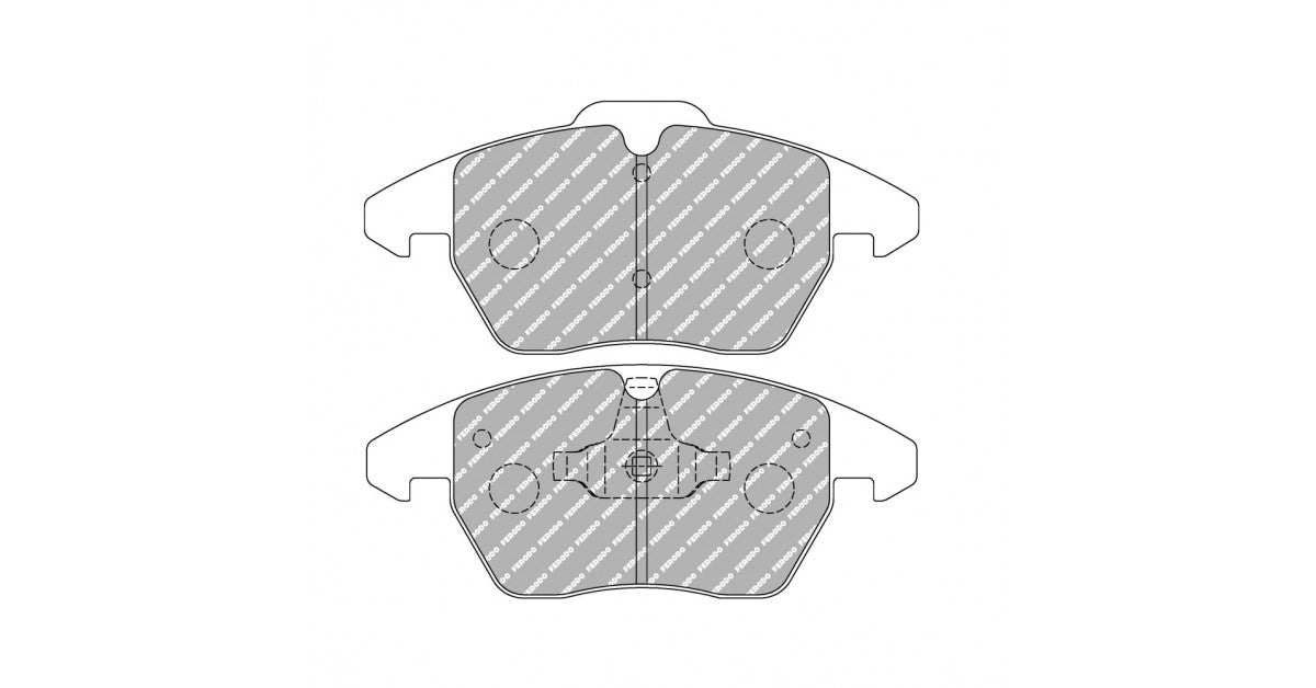Placute Frana Fata Ferodo Racing DS1.11 pentru Audi A1 1.2 TFSI 05.10 Etrier ATE