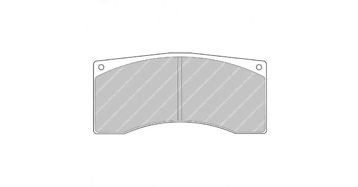 Placute Frana Fata Ferodo Racing DS1.11 pentru Citroen DS3 1.6 Thp 155 01.13 Etrier Alcon