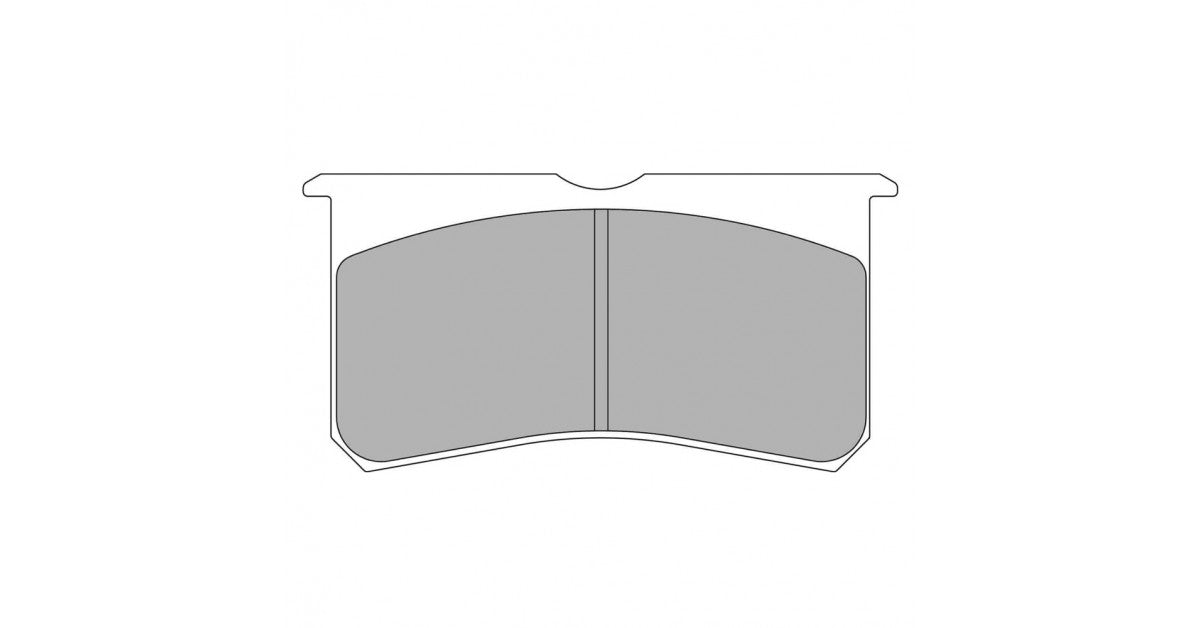 Placute Frana Fata Ferodo Racing DS1.11 pentru Ford Fiesta R2 (asphalt) 10.09 Etrier AP Racing