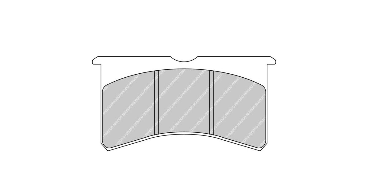 Placute Frana Fata Ferodo Racing DS1.11 pentru Ford Fiesta R2 (gravel) 10.09 Etrier AP Racing