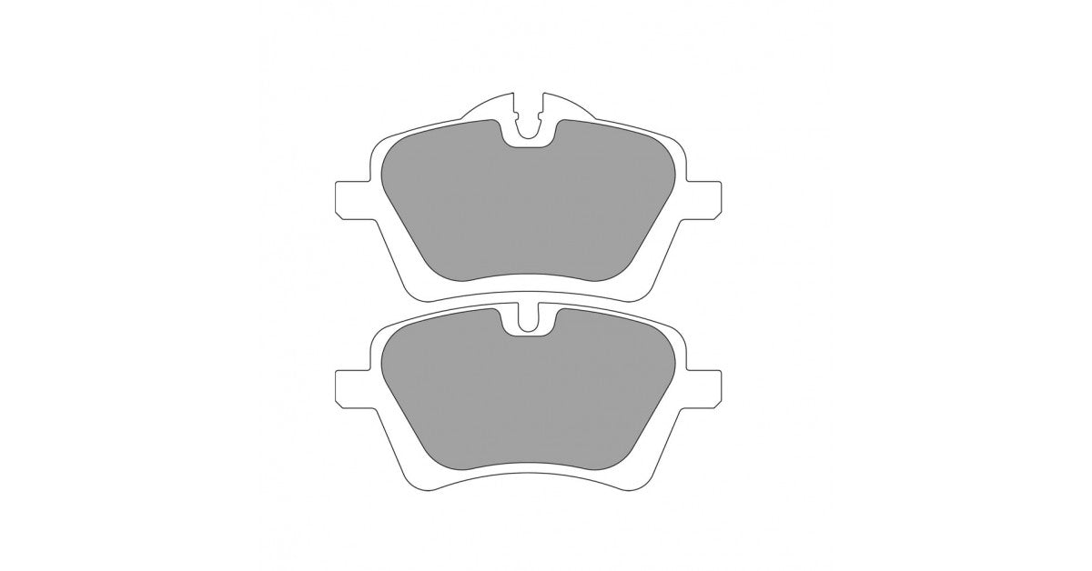 Placute Frana Fata Ferodo Racing DS1.11 pentru Mini Mini (R50) 1.4 One TRW Fata 04.03 - 10.06 Etrier LUCAS / TRW