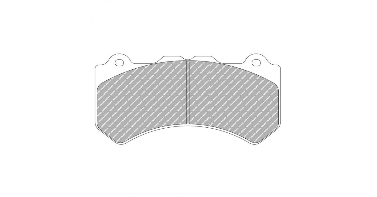 Placute Frana Fata Ferodo Racing DS1.11 pentru Nissan Skyline Gt R (R35) 01.08 Etrier BREMBO