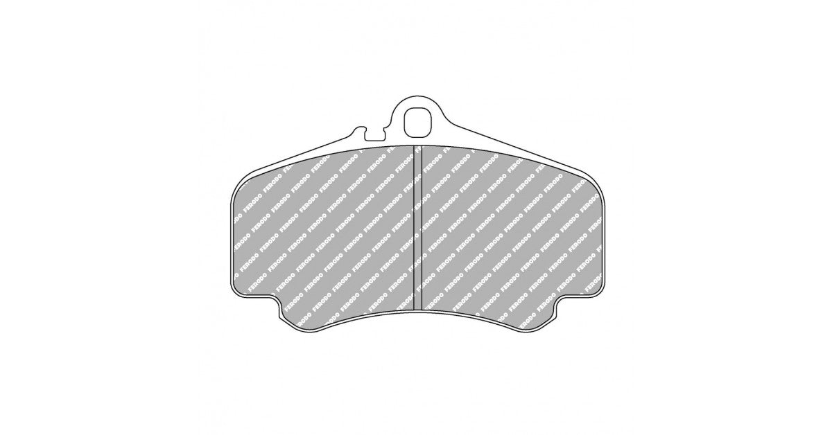 Placute Frana Fata Ferodo Racing DS1.11 pentru Porsche 911 3.6 Carrera 4S 02.03 - 08.05 Etrier BREMBO
