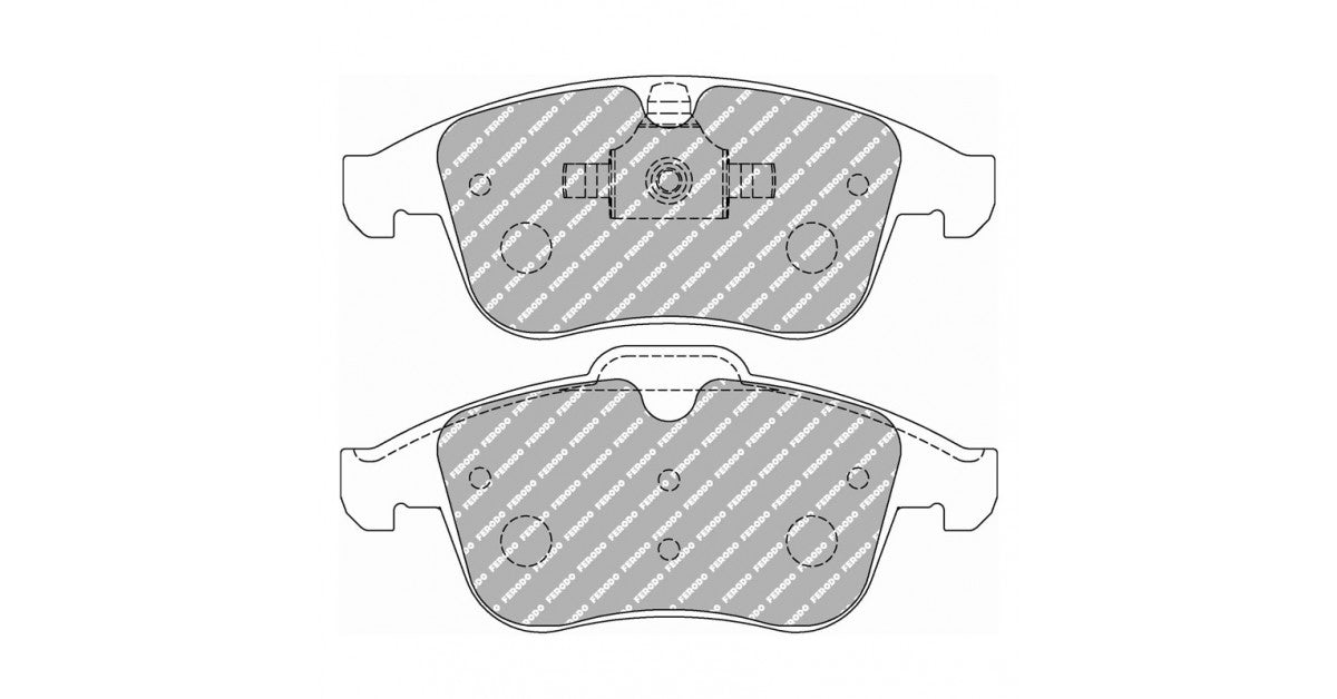 Placute Frana Fata Ferodo Racing DS1.11 pentru Renault Clio 1.6 RS 03.13 Etrier ATE