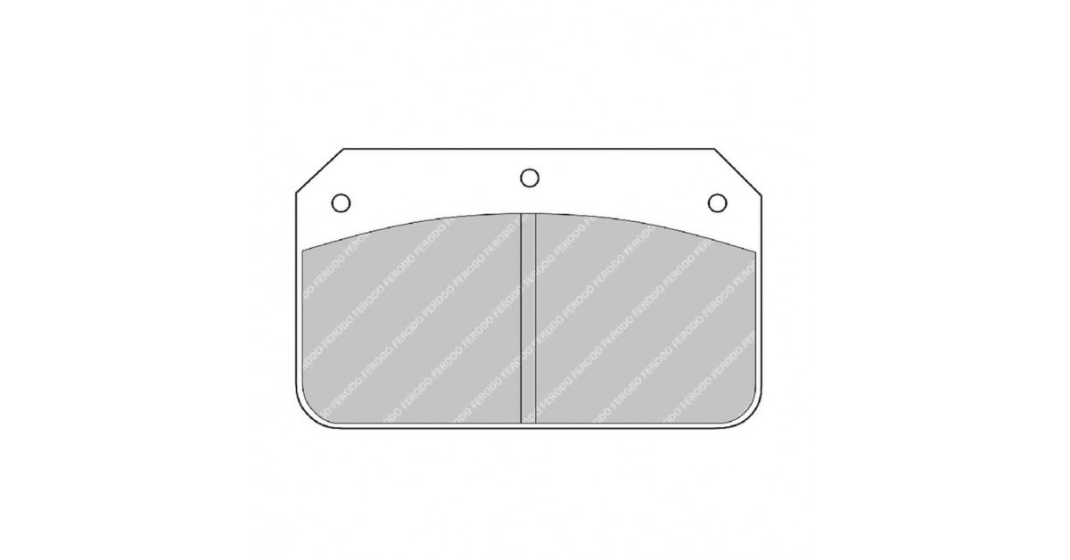 Placute Frana Ferodo Racing DS1.11 FRP502W