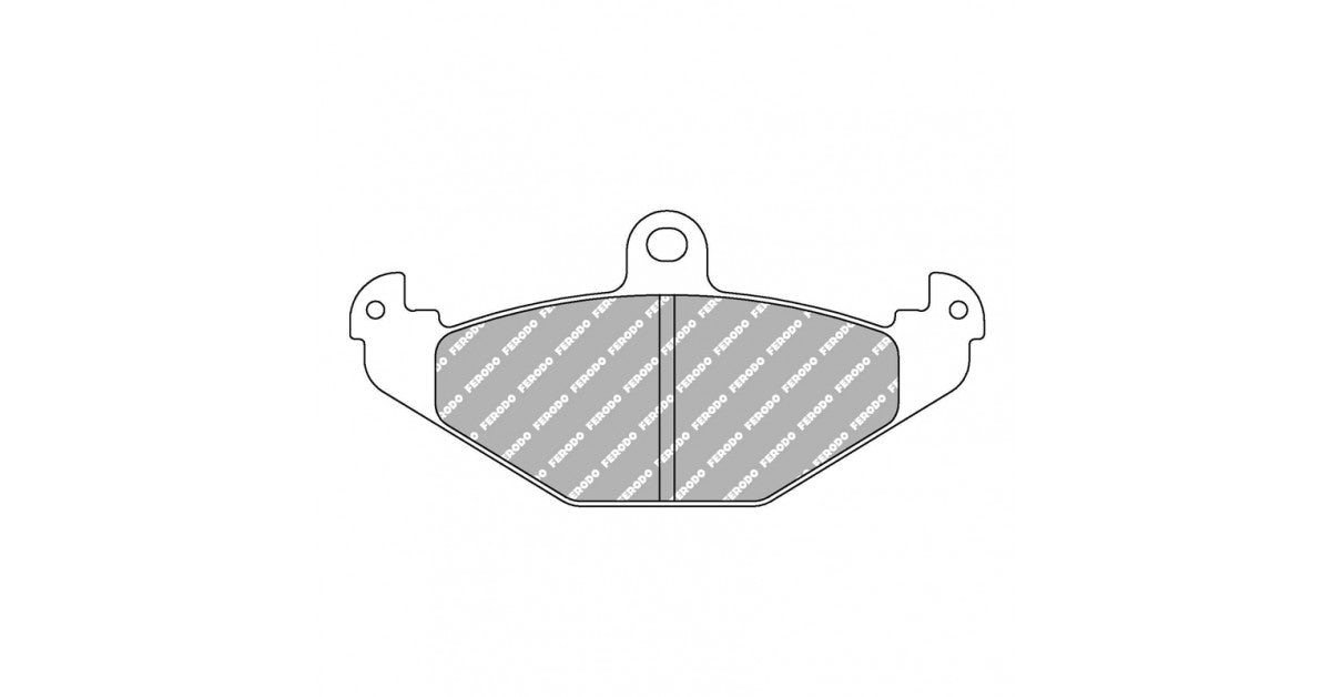 Placute Frana Spate Ferodo Racing DS1.11 pentru Lotus Elise 1.8 01.96 Etrier BREMBO