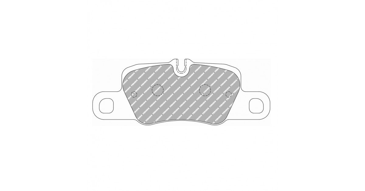 Placute Frana Spate Ferodo Racing DS1.11 pentru Porsche 911 3.0 Carrera 4 Gts 03.17 Etrier BREMBO